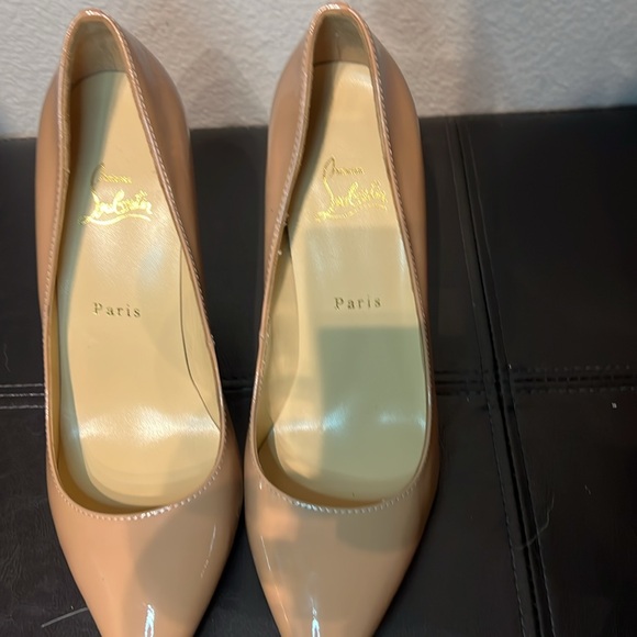 Christian Louboutin Patent Leather Kate 100mm Heels size 41 / 10 - Picture 4 of 9